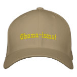 Obama-isms! Hat embroidered hats