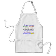 Obama & Jesus Aprons