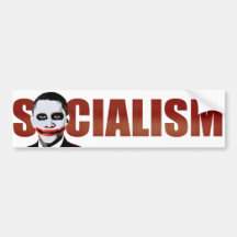 Obama Joker Bumper Stickers