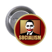 Obama Joker - Socialism Pins