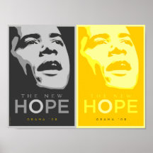 Obama - la nouvelle affiche de noir et d'or d'espo