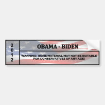 Obama Label Bumper Sticker