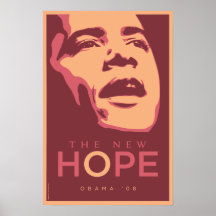 OBAMA : Le nouveau Hope_Magenta Poster