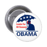 Obama Leader For All Seasons Buttons