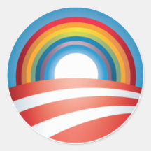 Obama LGBT Autocollants