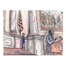 obama library of congress postcards