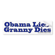 Obama Lies Granny Dies