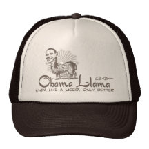 Obama Llama Presidential Gear Trucker Hat