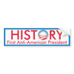Obama Makes History Bumper Stickers