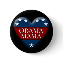 obama mama. patriotic heart.