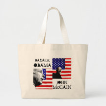 Obama / McCain Flag Bag