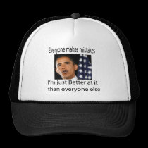 obama mistake hats