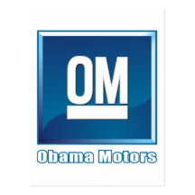 Obama Motors logo Post Cards