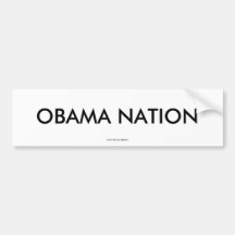 OBAMA NATION, 2009 KEYTARA DESIGNS BUMPER STICKERS