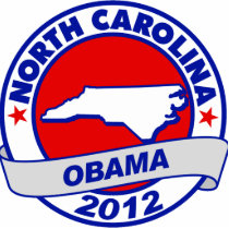 Obama - north carolina cut out