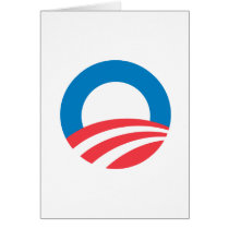 Obama O Greeting Cards