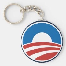 Obama-O Logo with Blue Key Chains