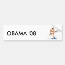 obama, OBAMA '08 Bumper Sticker