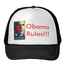 Obama, Obama Rules!!! Trucker Hat