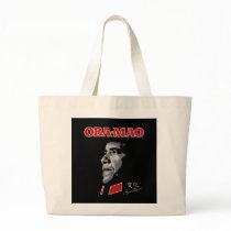 Obama Obamao OBA-MAO Mao Tote Bag
