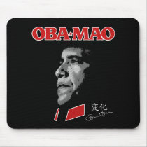 Obama Obamao OBA-MAO Mao Mousepad