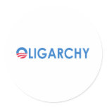 Obama Oligarchy stickers