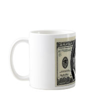 Obama on $100 bill mugs