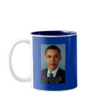 Obama on perfection of the Union Coffee Mug