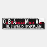 OBAMA ONE BIG ARROGANT MARXIST A-HOLE BUMPER STICKERS