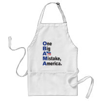 OBAMA - One Big Ass Mistake America Apron