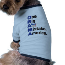 OBAMA - One Big Ass Mistake America Doggie Tee