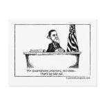 Obama Orders Guantanamo to Close Post Card