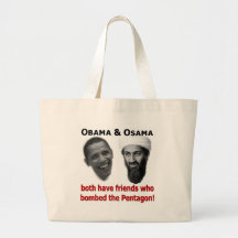Obama & Osama Canvas Bags