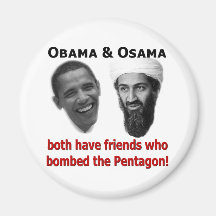 Obama & Osama Fridge Magnets
