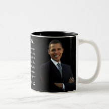 Obama oui nous avons fait - tasse d'inauguration