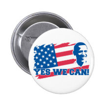 Obama oui que nous pouvons nous boutonner badges