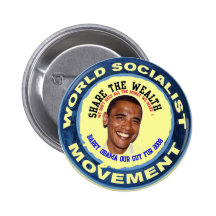 obama our guy, socialist buttons