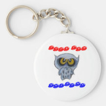 Obama Owl  Keychain