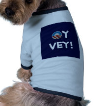obama oy vey doggie t shirt