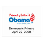 Obama PA Postcard