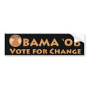 Obama Penny Bumper Sticker bumper stickers