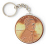 Obama Penny Keychain