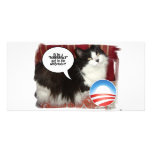 Obama Pet/Political Humour Picture Card