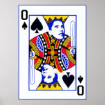 Obama Playing Card Poster