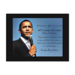 Obama postcard - 44th President