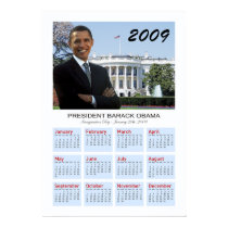 Obama Poster - 2009 Wall Calendar posters