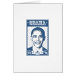 OBAMA POSTER GREETING CARD