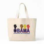 OBAMA PRESIDENT FOR EVERYONE TOTE BAGS