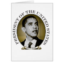 Obama Presidential Seal Greeting Card