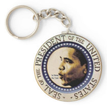 Obama Presidential Seal Keychain
